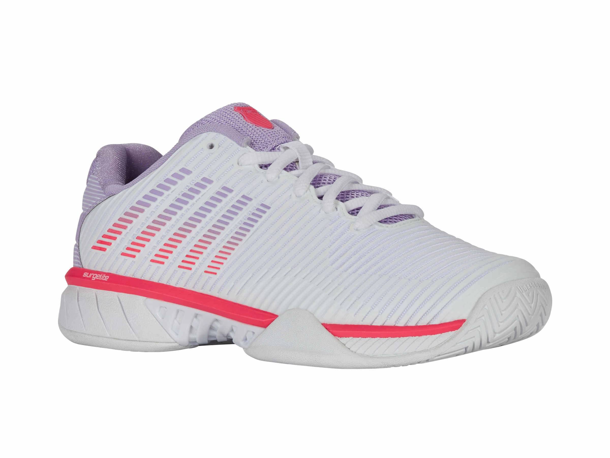 96807-182-W | HYPERCOURT EXPRESS 2-WIDE | WHITE/ORCHID PETAL/NEON BLAZE Free Pace