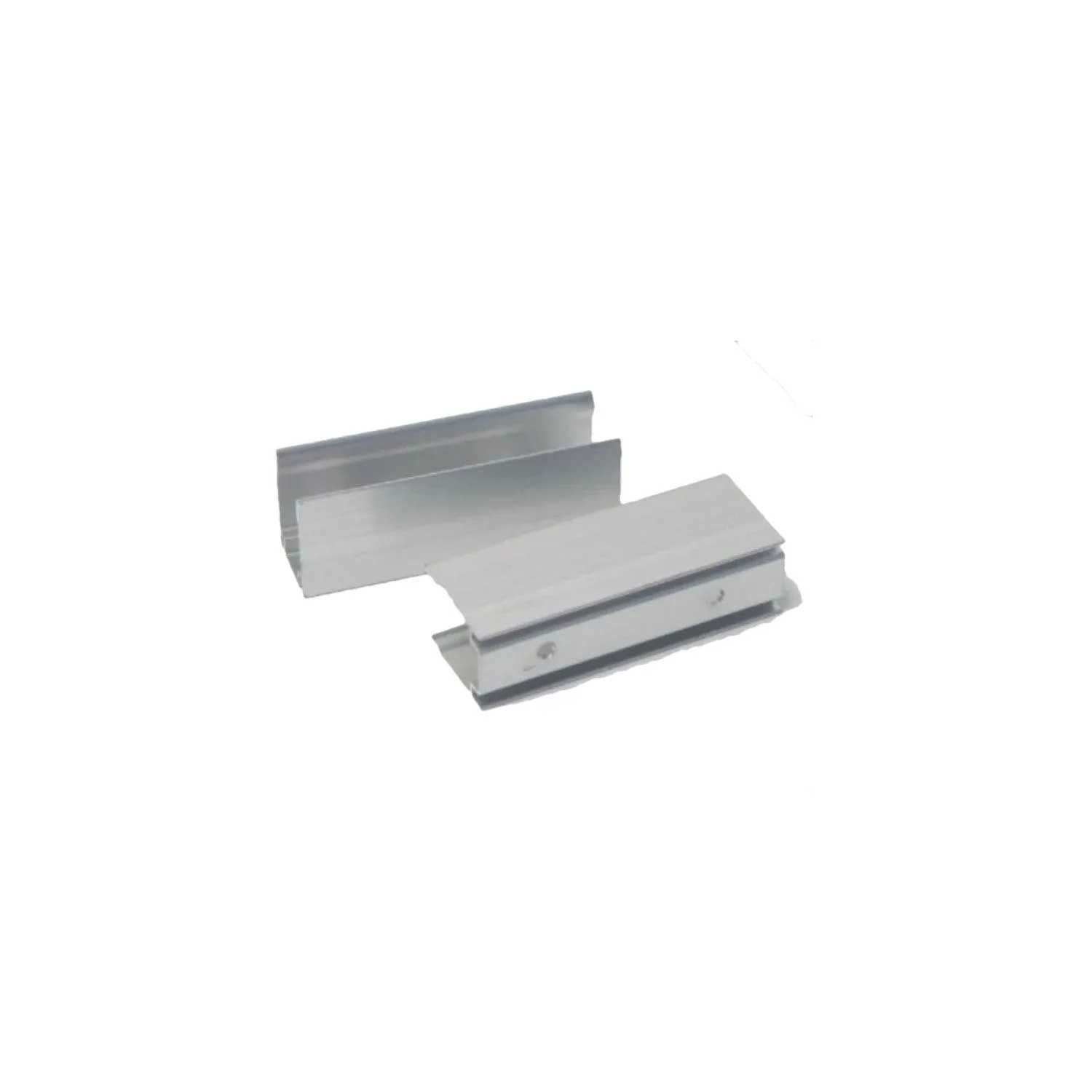 LED Neon Flex Light Connecting Aluminium Mounting For 14x25mm Clip x 10