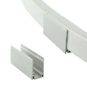 LED Neon Flex Light Connecting Aluminium Mounting For 14x25mm Clip x 10