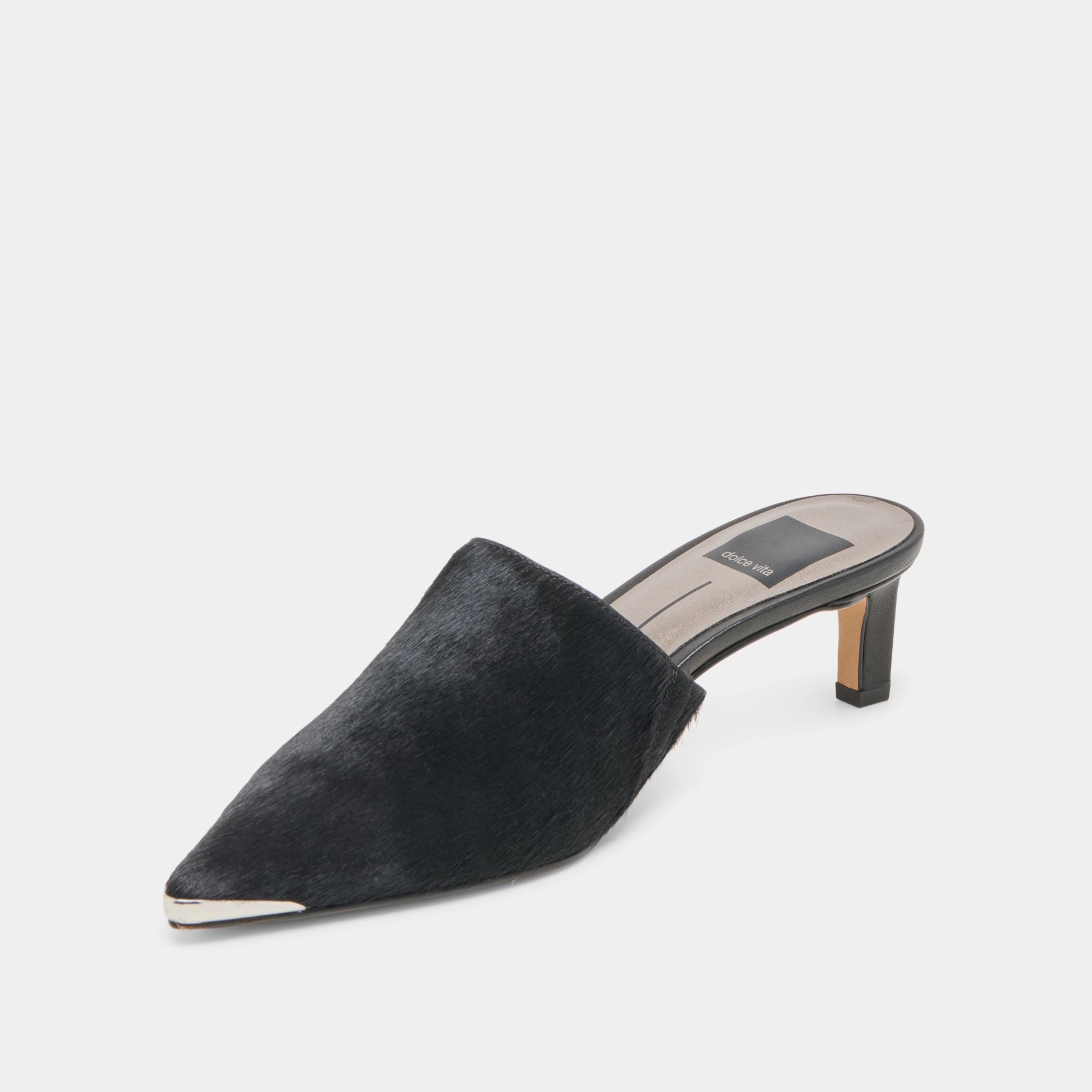 Effortless Style LEXY HEELS NERO CALF HAIR