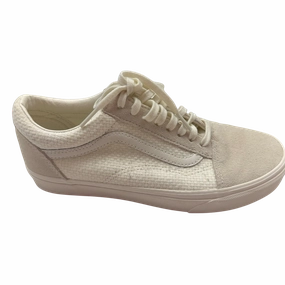 Shoes Sneakers By Vans In Cream, Size:8.5 Vertical Flex