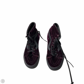 Shoes Sneakers By Vans In Purple, Size: 7.5 Casual Touch Fresh Ride