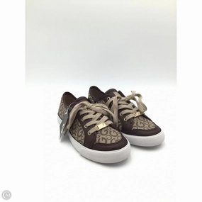 Steady walk Structured grip Shoes Sneakers By G By Guess In Brown & Tan, Size: 7.5