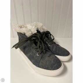 Gradient Density Boosted flair Shoes Sneakers By Corkys In Camouflage Print, Size: 10