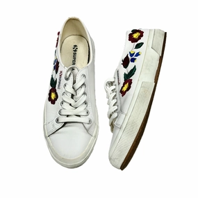 Street Smart Gradient Density Foam Shoes Sneakers By Superga In White, Size: 8