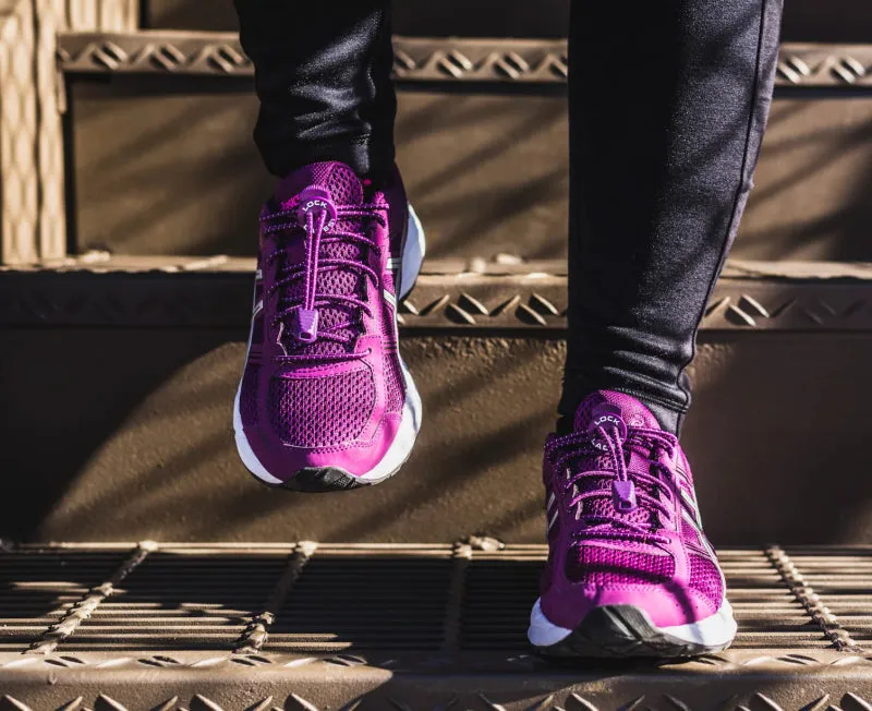 Lock Laces Original No-Tie Shoelaces - Purple