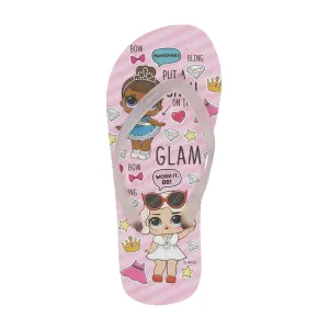 L.O.L. Surprise! Girls Color Change Upper Flip-Flops - Pink Size 11/12