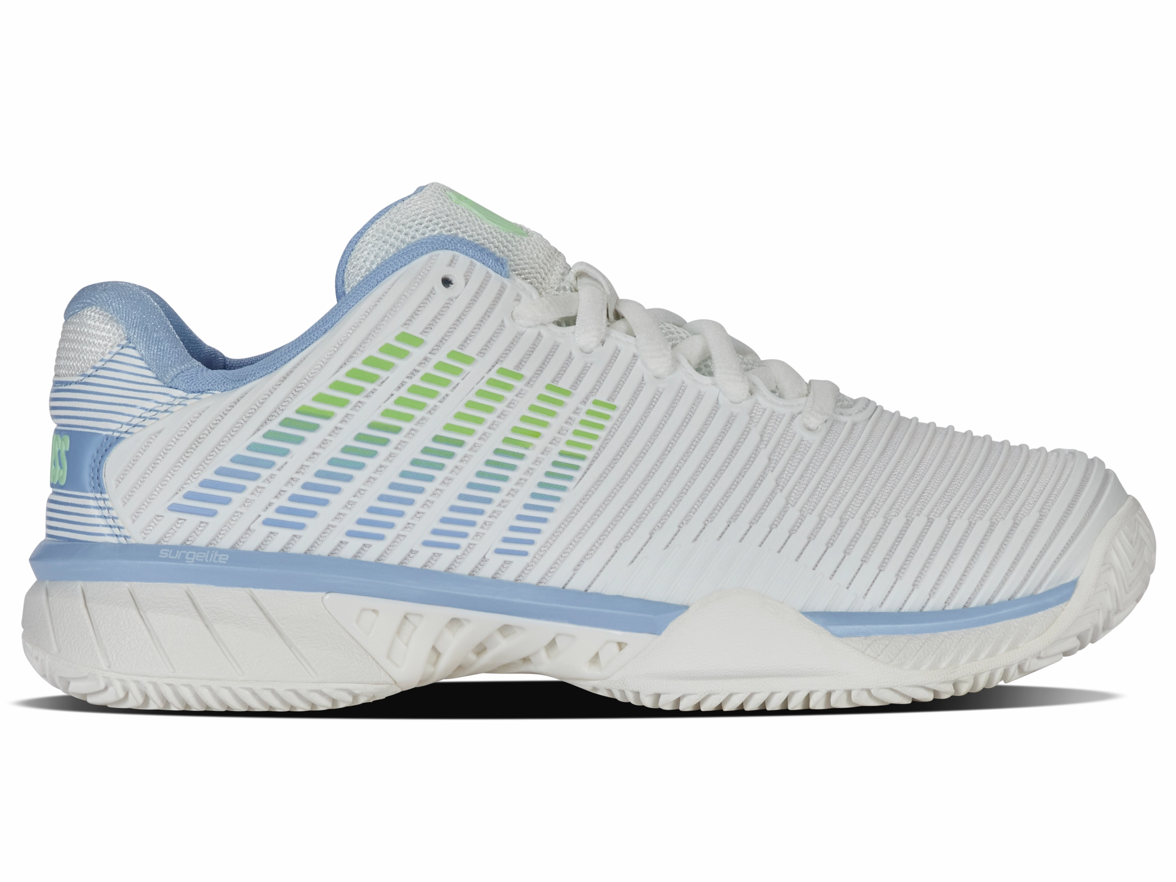 96614-126-M | HYPERCOURT EXPRESS 2 CLAY | LUCENT WHITE/DUTCH CANAL/PARADISE GREEN Pilates Cool Non Toxic Materials
