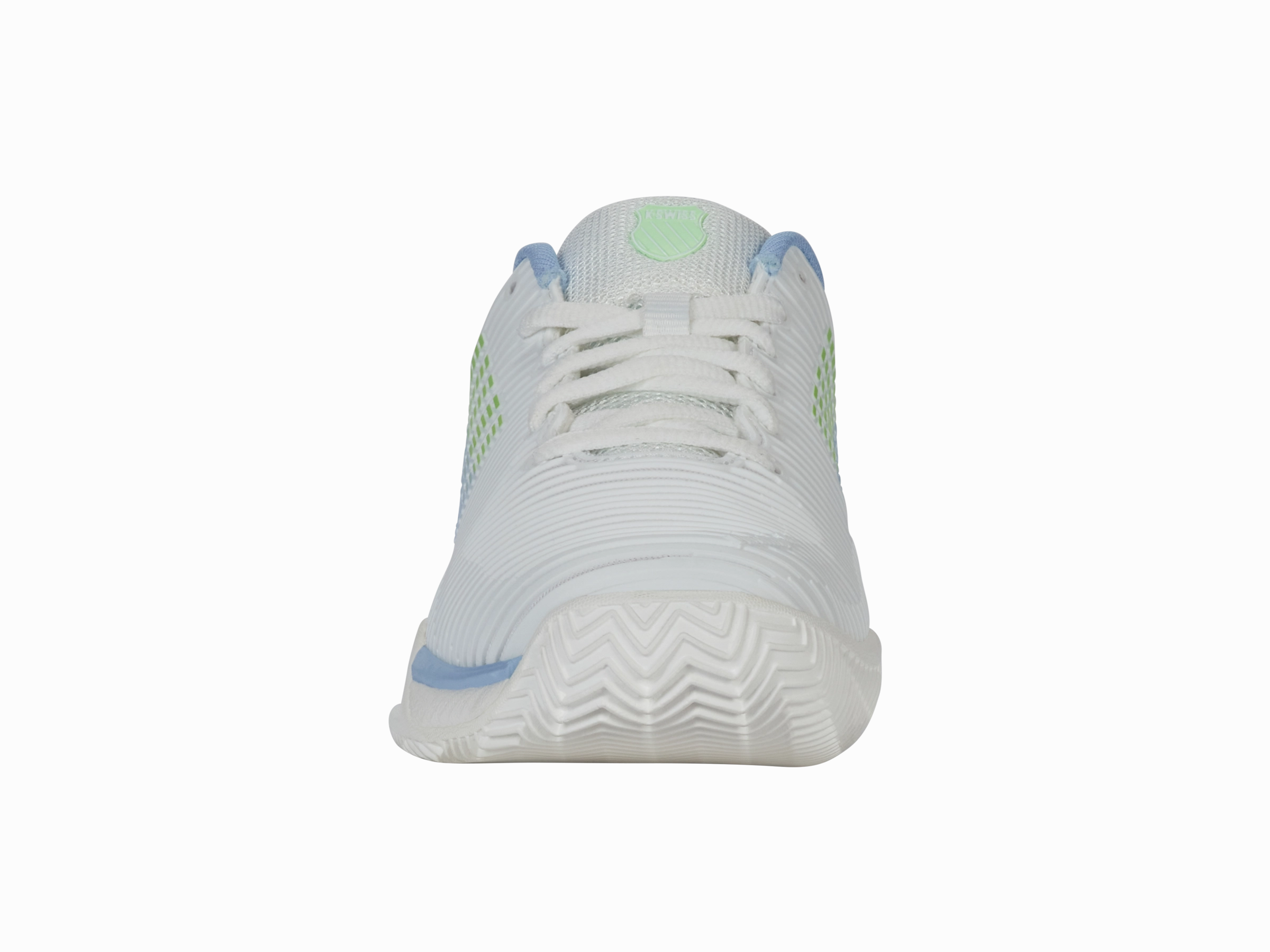 96614-126-M | HYPERCOURT EXPRESS 2 CLAY | LUCENT WHITE/DUTCH CANAL/PARADISE GREEN Blister prevention
