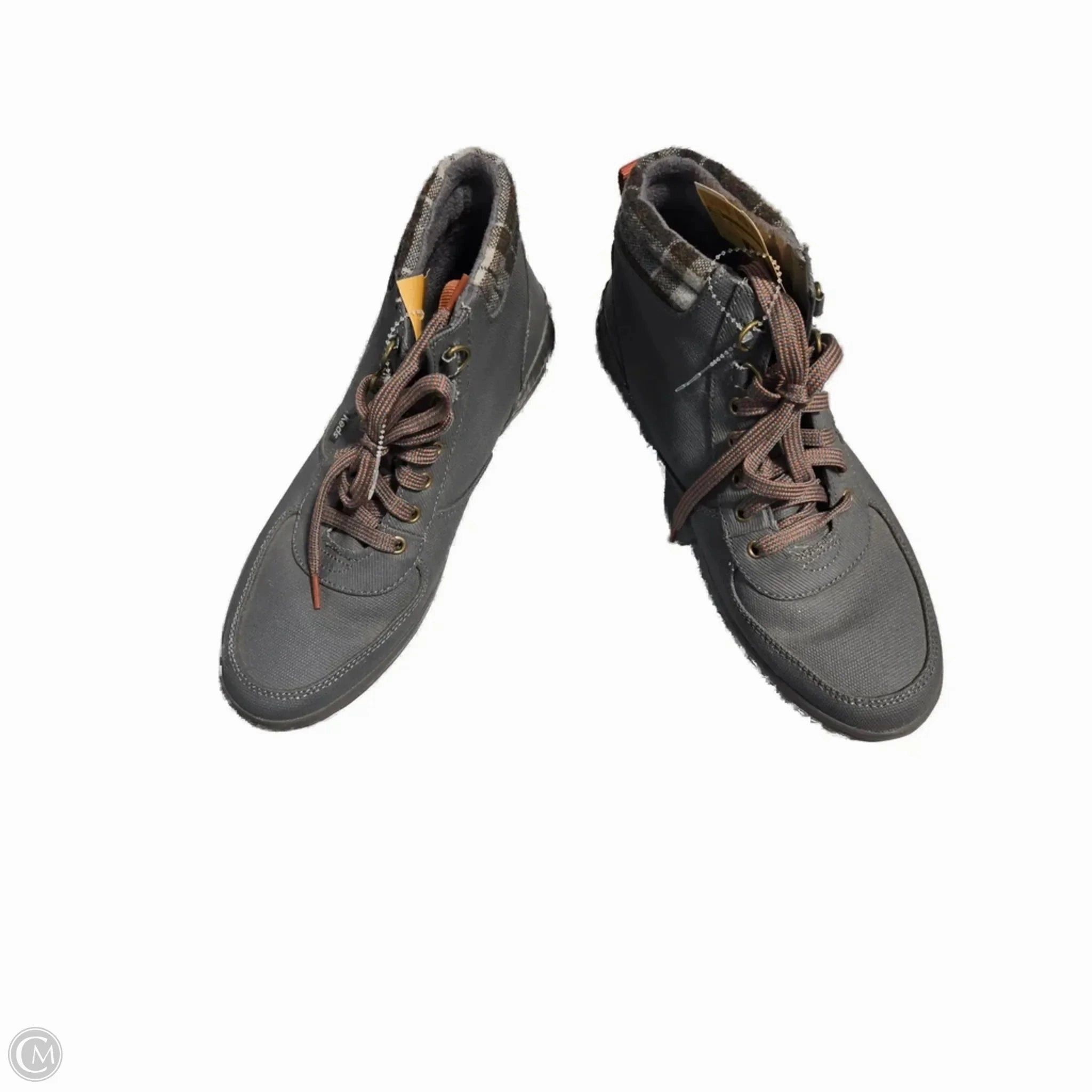 Shoes Sneakers By Keds In Grey, Size: 9.5 Recycled Synthetic Fabric