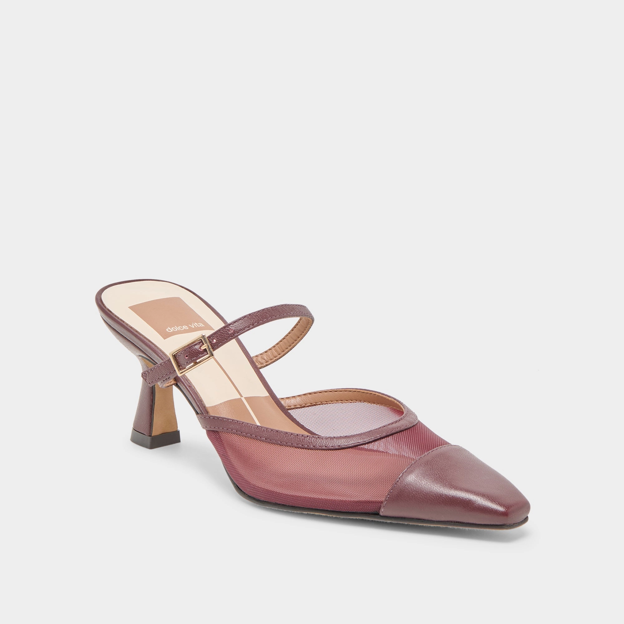 LOYD HEELS BURGUNDY MESH Break Time Wear