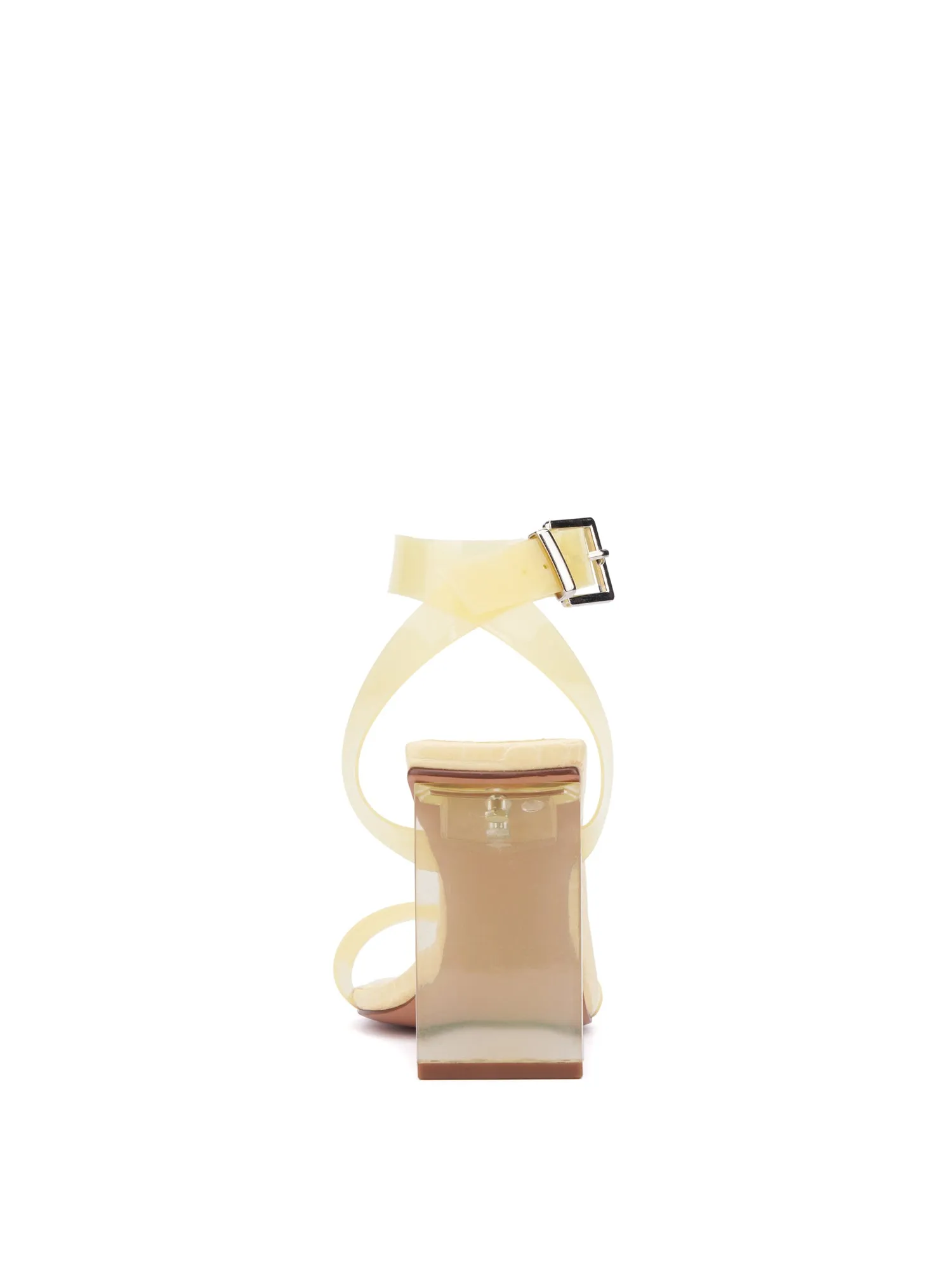 Lucite Single-Band Heel