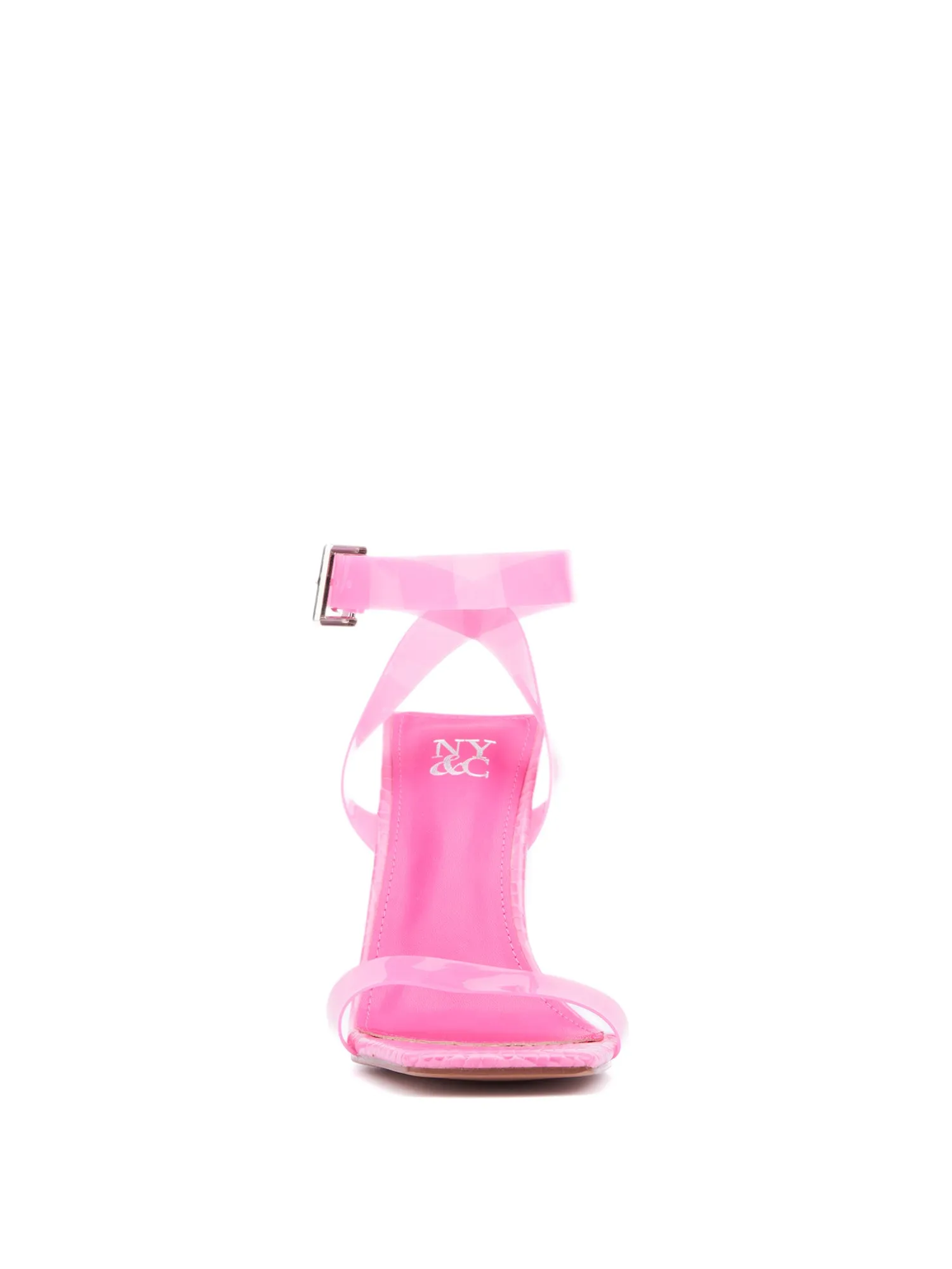Lucite Single-Band Heel