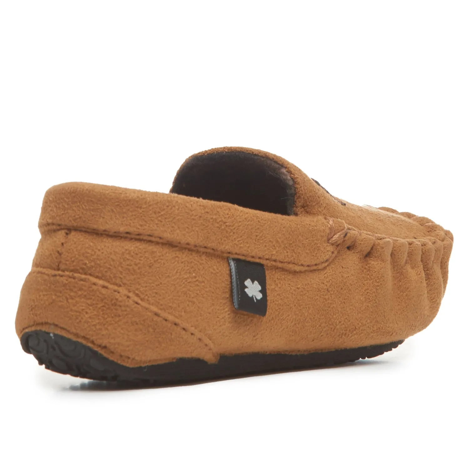 Lucky Brand Boy's Micro-Suede Moccasin Loafer Slippers