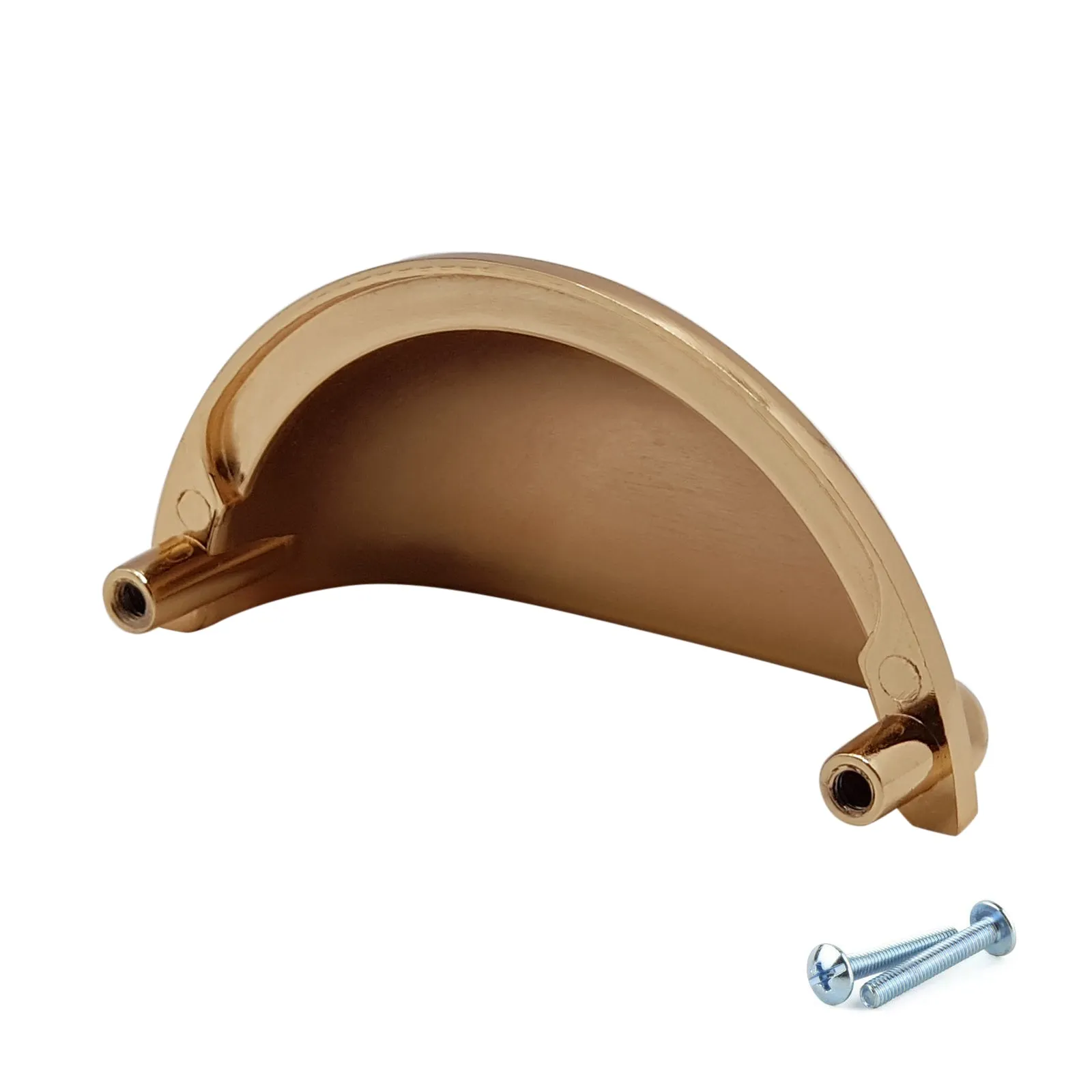 M4TEC Polished Brass Cup Handle: VD7 series