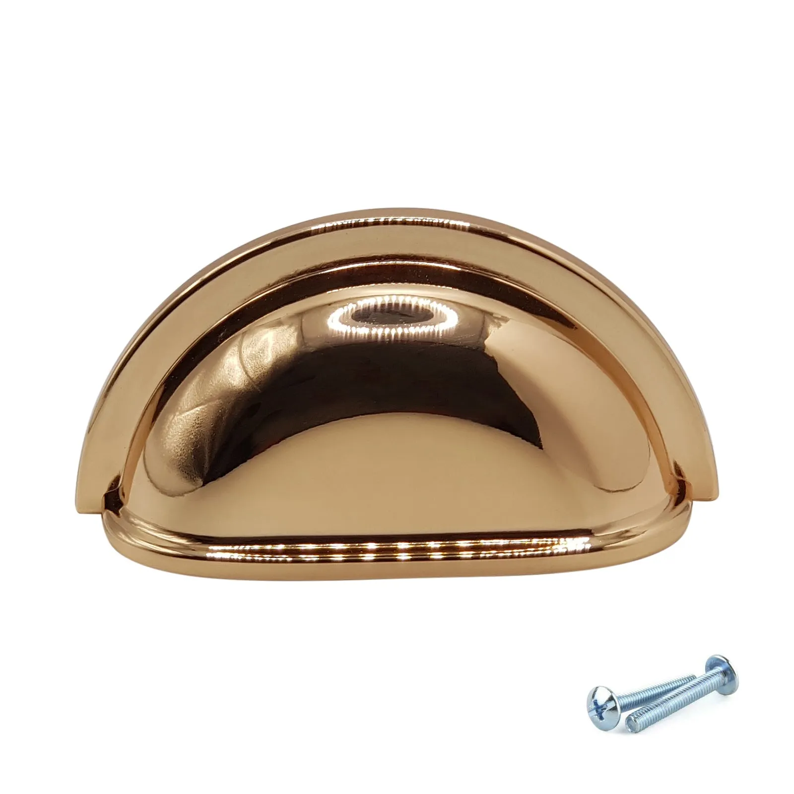 M4TEC Polished Brass Cup Handle: VD7 series