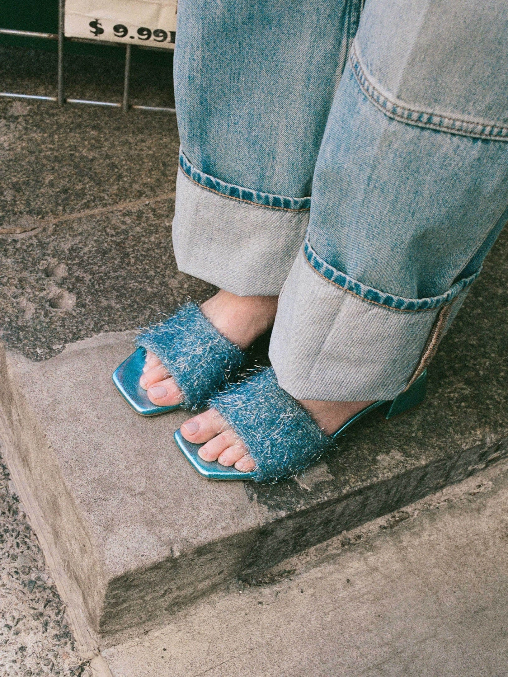 M??rida Blue Sandal Perfect Style Limited Drop