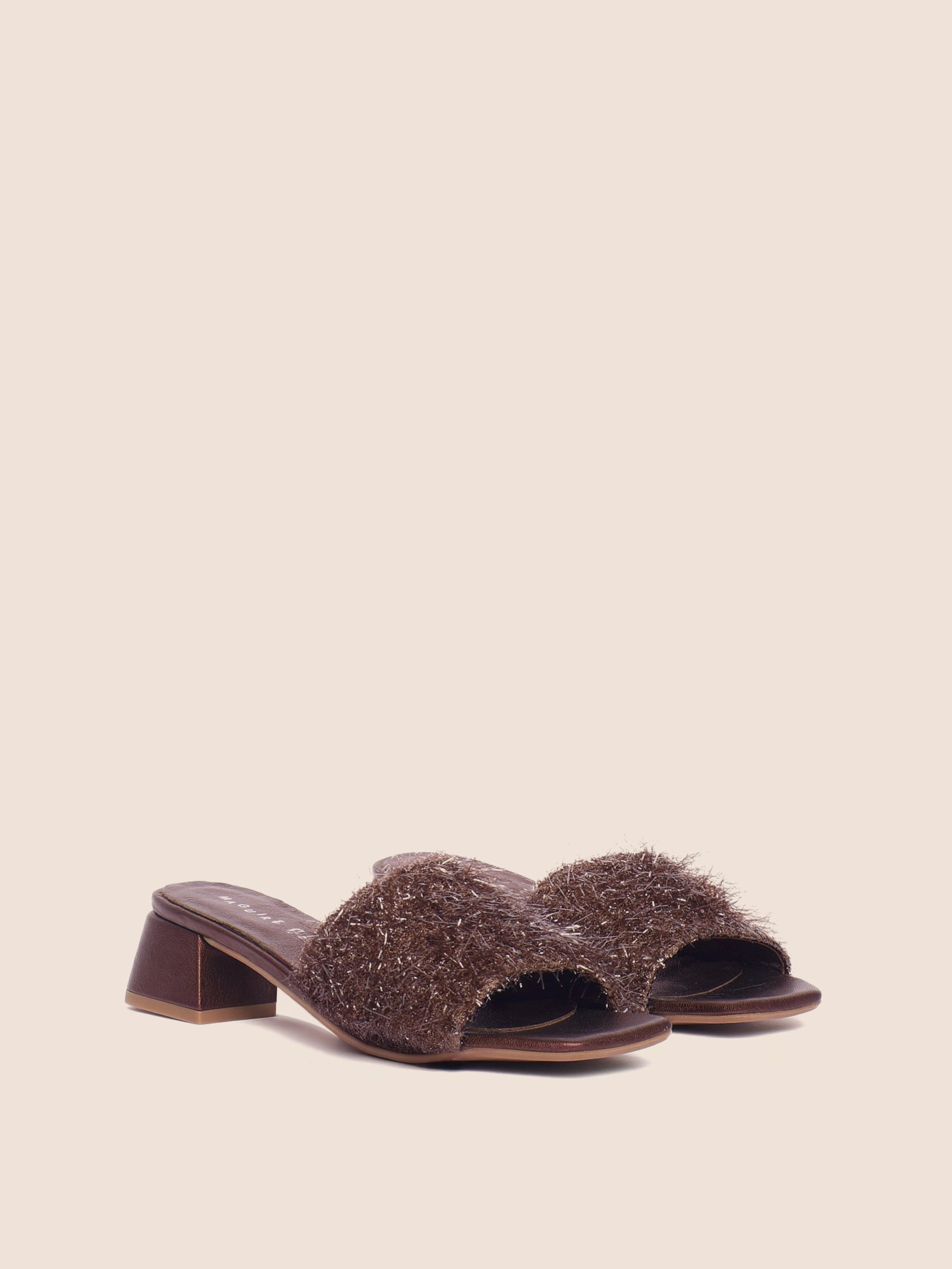 M??rida Brown Sandal Water Safe Glamorous Heels
