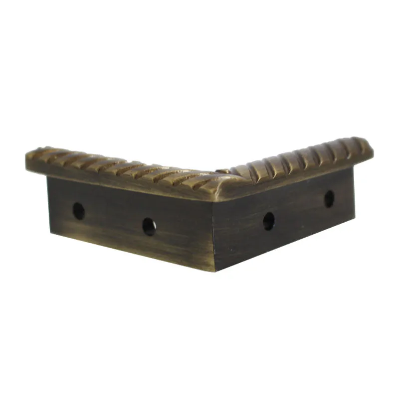 Manitoba Solid Brass Table Corner