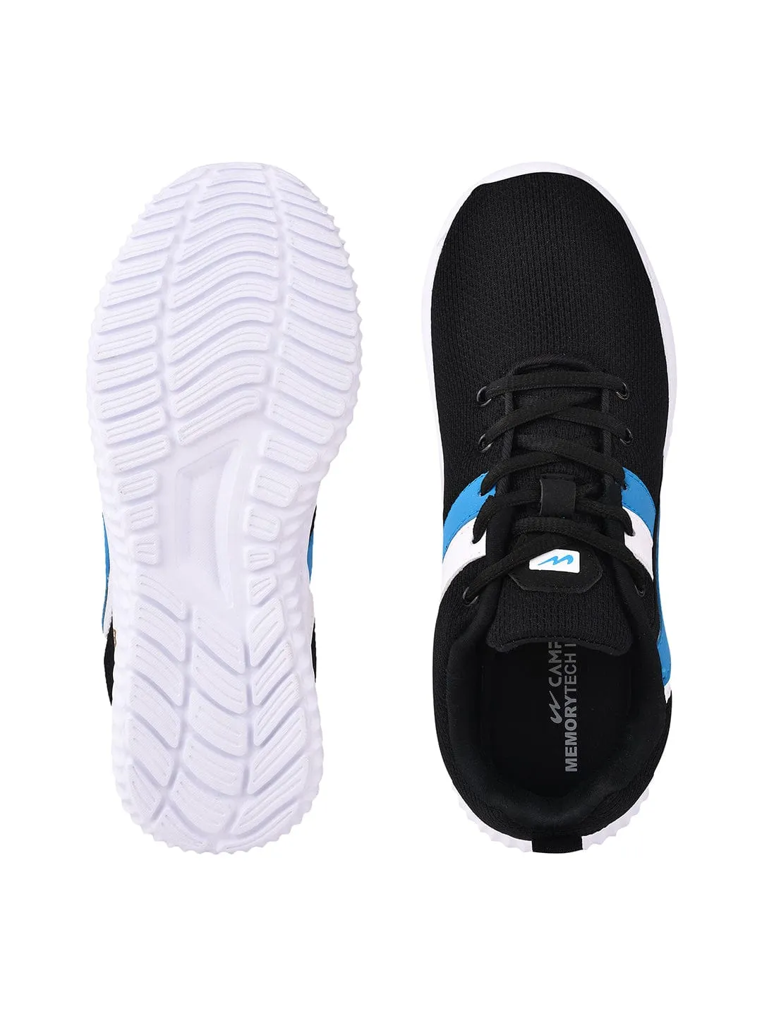 MANTRA NEW Black Kid's Sports Shoes