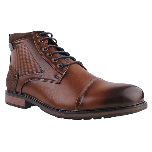 Marcozzi Men's Ankle Boots - Cannes - Cognac