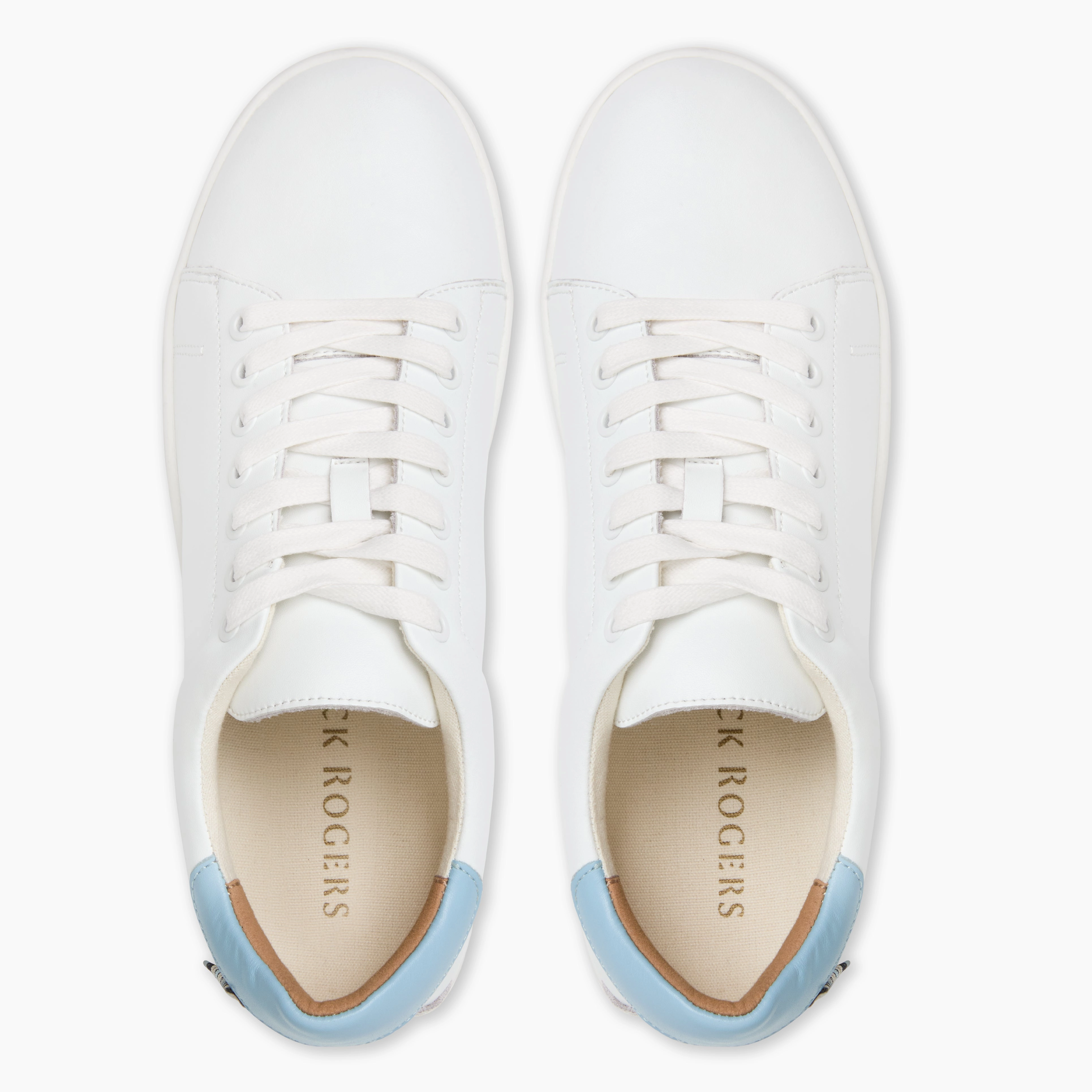 Removable Brunch Look Marina Leather Low Top Sneaker