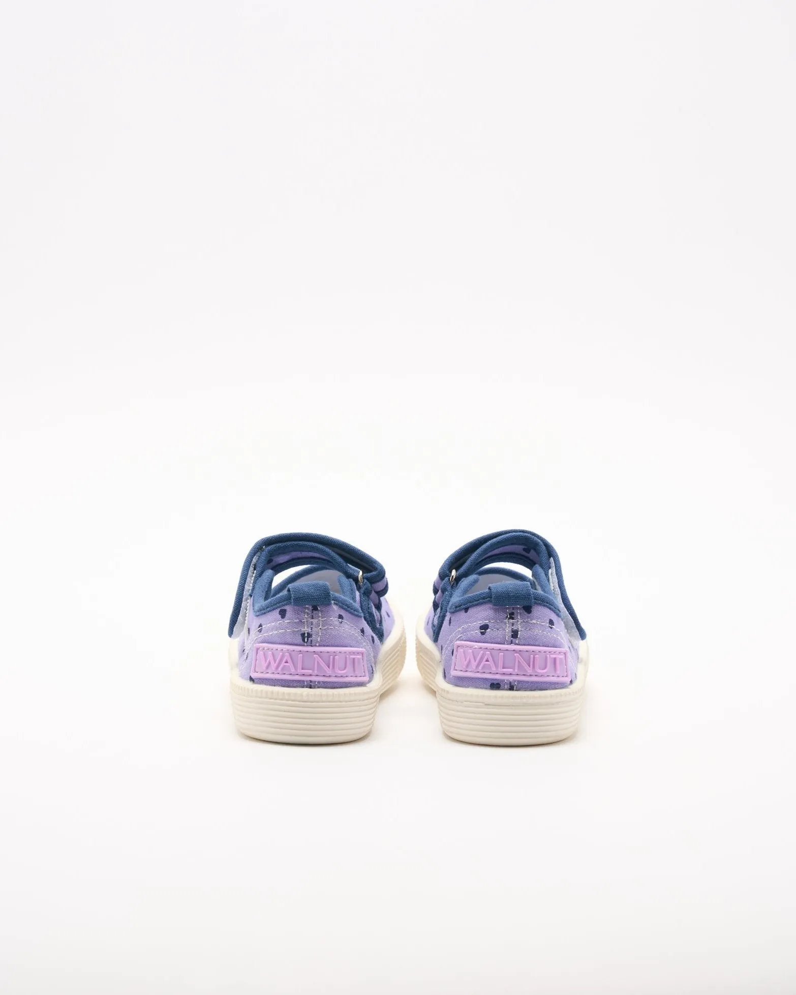 Mary Jane Canvas - Lilac Hearts