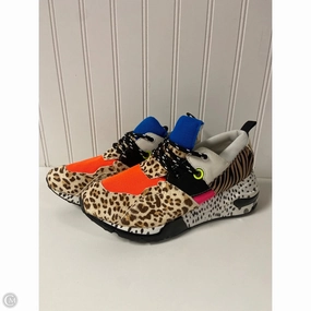 stretchy design Shoes Sneakers By Steve Madden In Animal Print, Size: 7