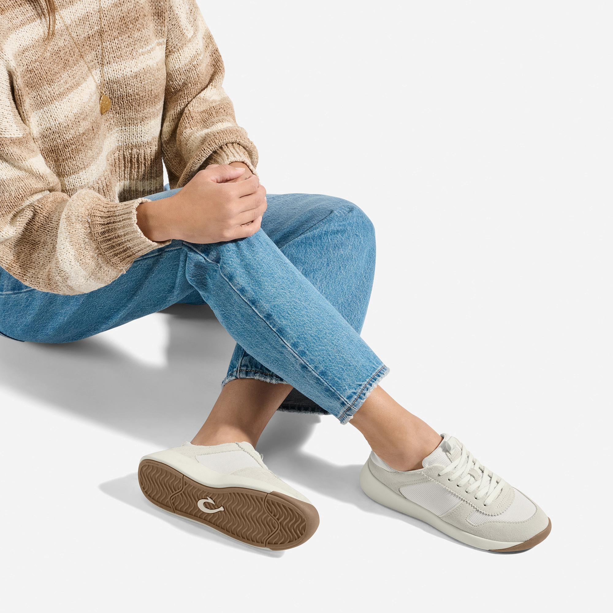 RemovableInsole Kaulele Mesh - Tapa / White Sand