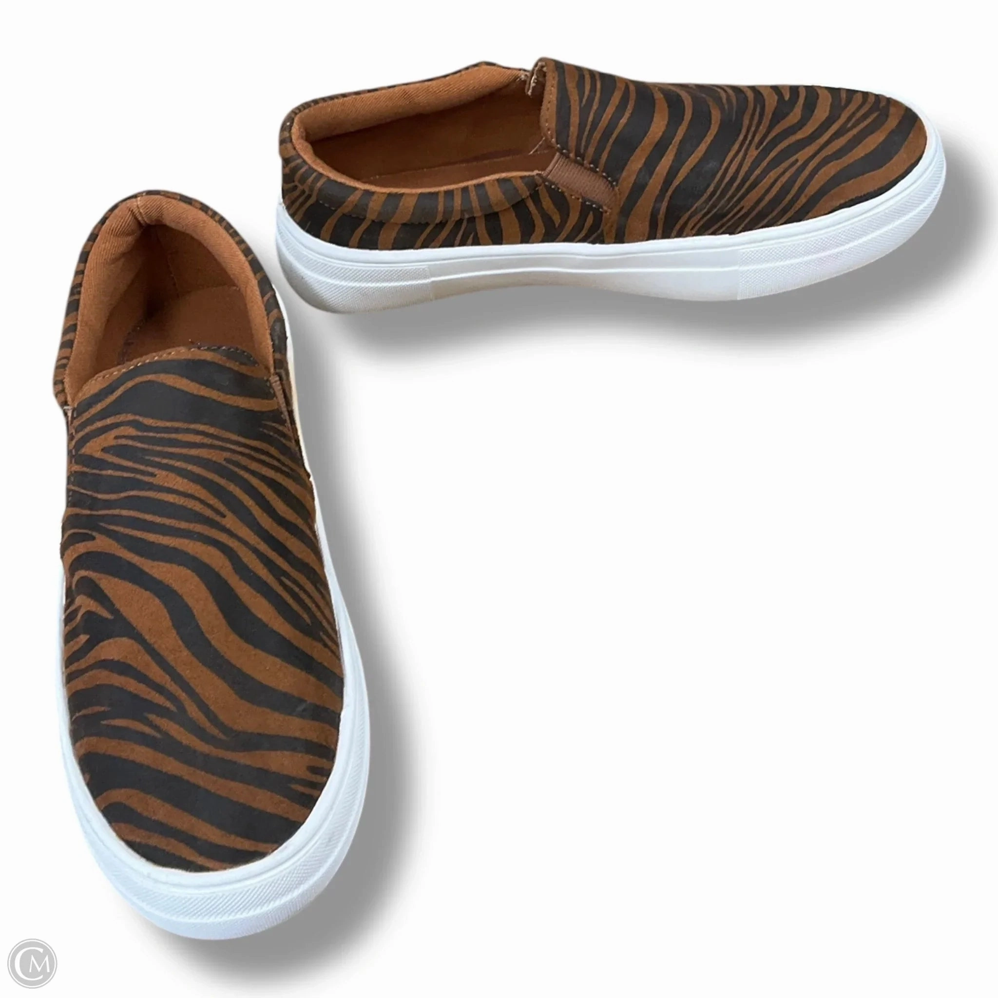 Shoes Sneakers By Matisse In Animal Print, Size: 6 Smart Design Ankle Strap