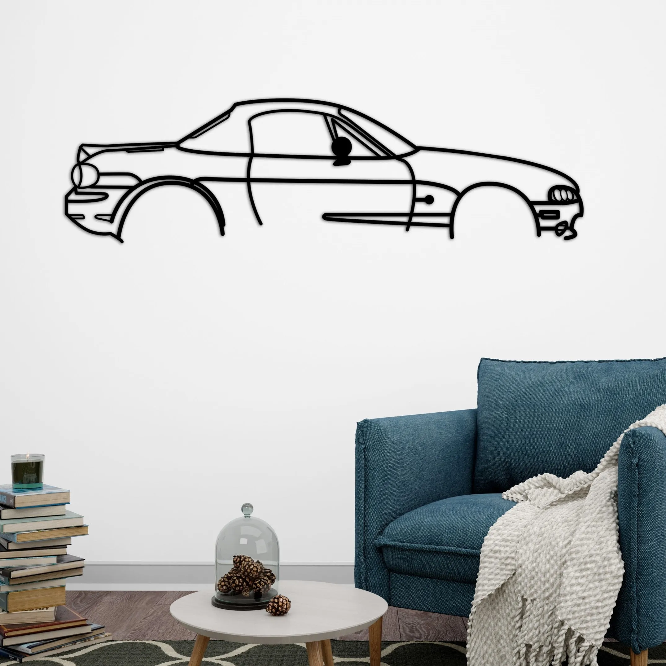 Mazda MK 1 MX 5 Car Silhouette