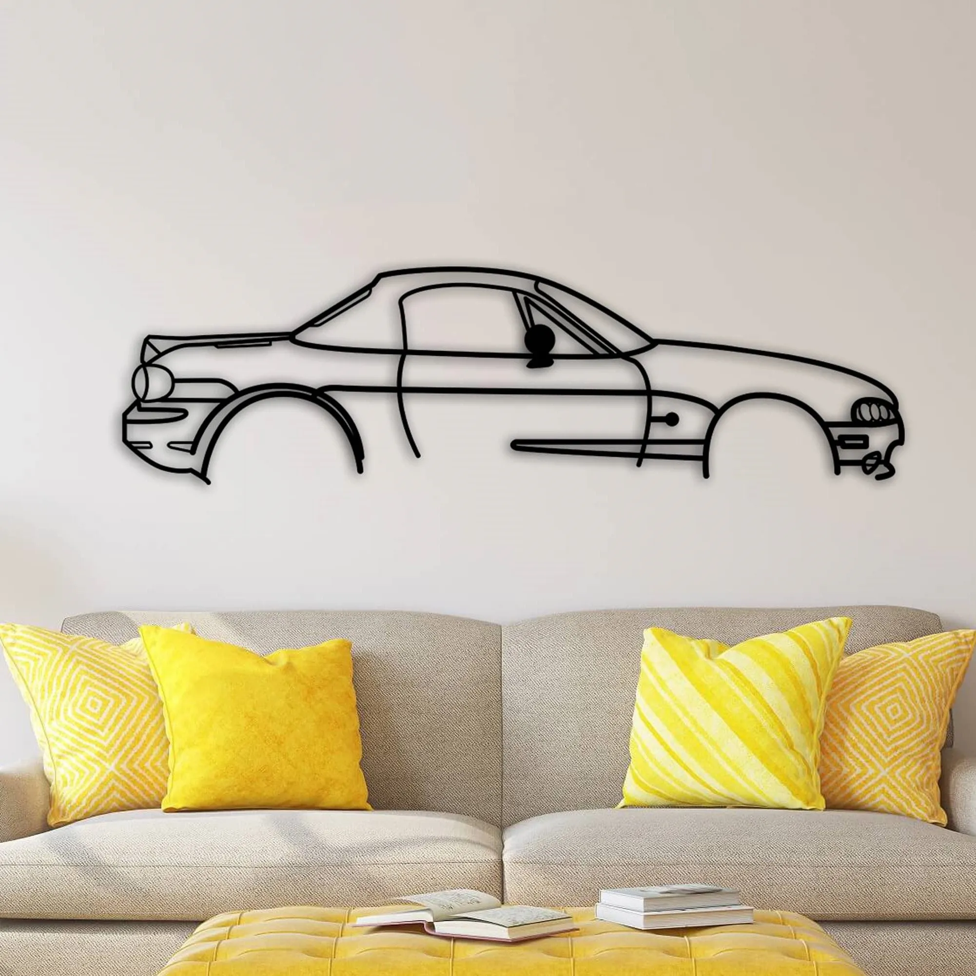 Mazda MK 1 MX 5 Car Silhouette