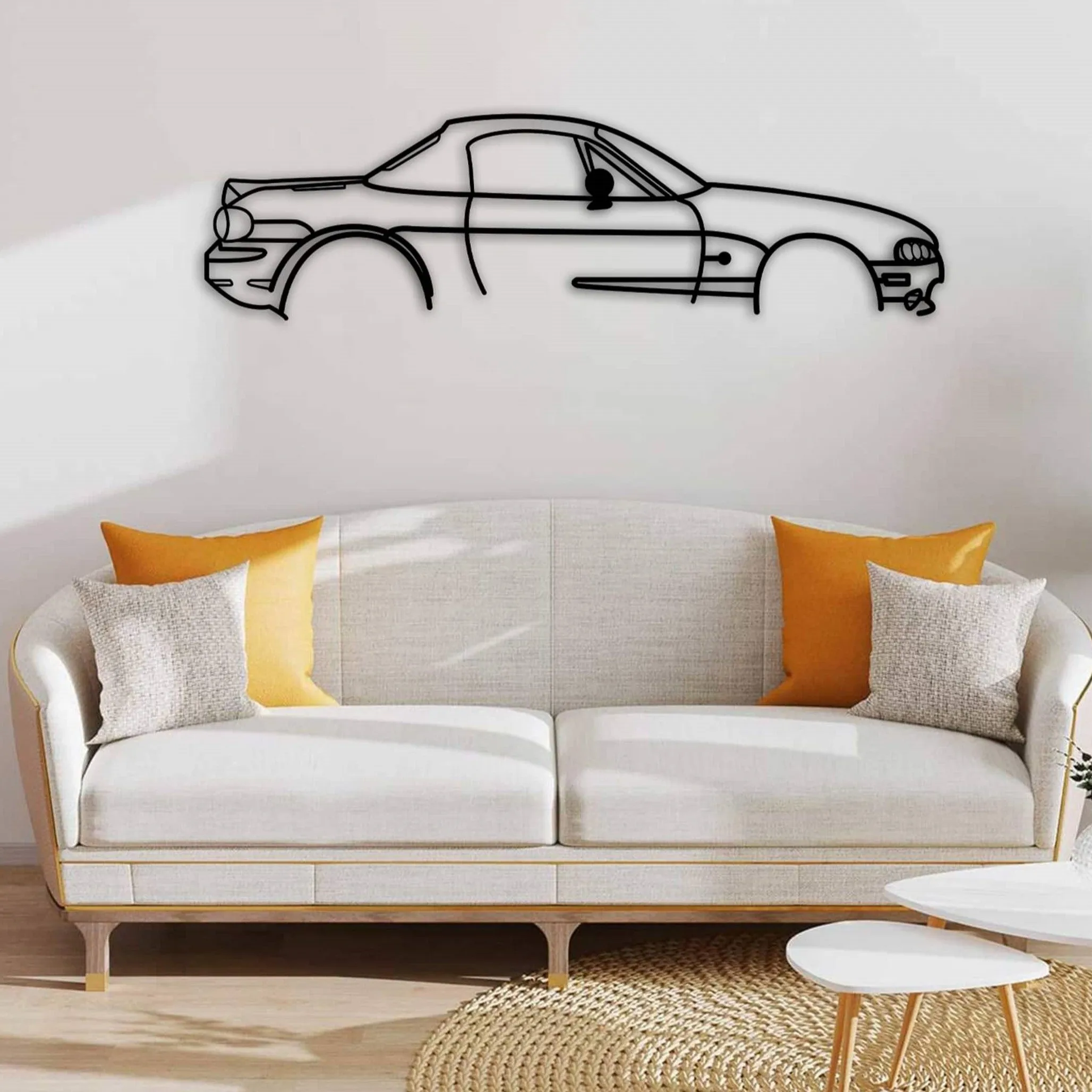 Mazda MK 1 MX 5 Car Silhouette