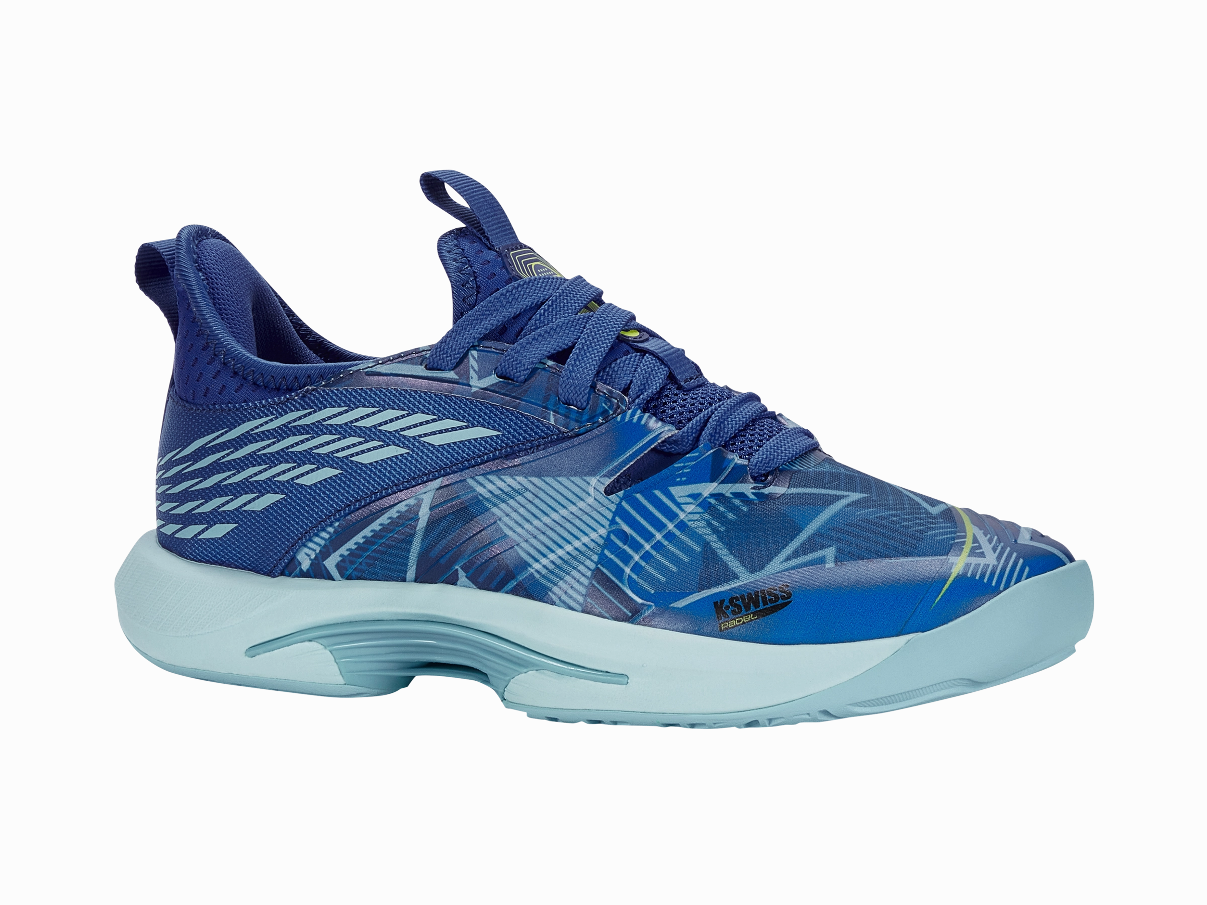 98912-488-M | SPEEDTRAC PADEL | DAZZLING BLUE/BLUE TOPAZ/BLUE GLOW Reinforced Heel Stabilizer Climb Strong