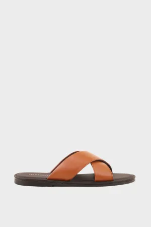 Men Casual Slipper M18041-Mustard