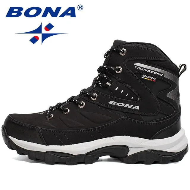 Men Hiking Shoes Winter Outdoor Walking Jogging Shoes