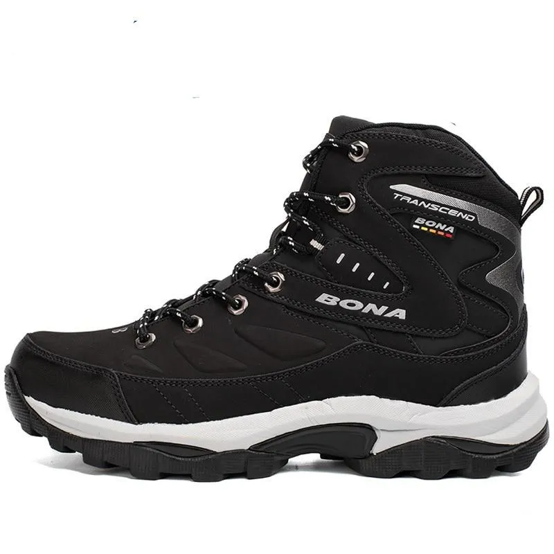 Men Hiking Shoes Winter Outdoor Walking Jogging Shoes