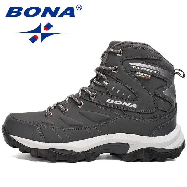 Men Hiking Shoes Winter Outdoor Walking Jogging Shoes