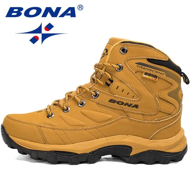 Men Hiking Shoes Winter Outdoor Walking Jogging Shoes