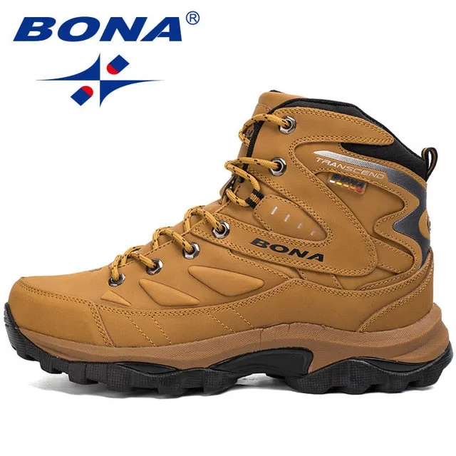 Men Hiking Shoes Winter Outdoor Walking Jogging Shoes
