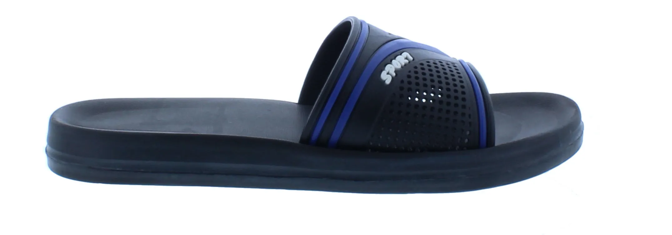 Men Two Color Slipper