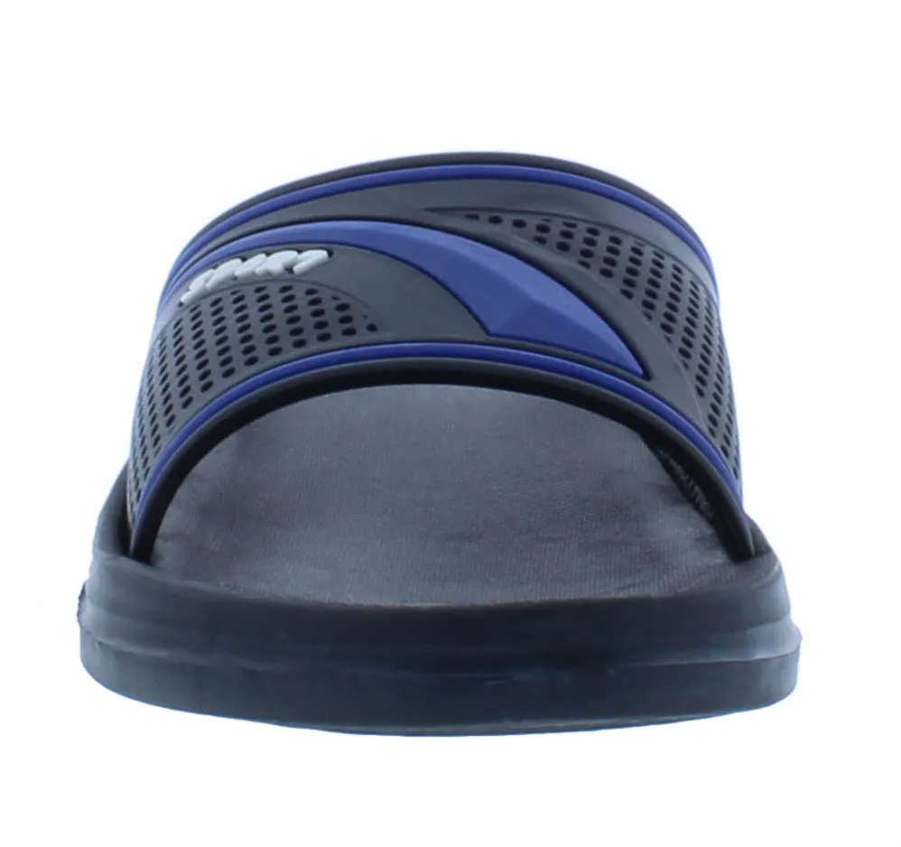 Men Two Color Slipper