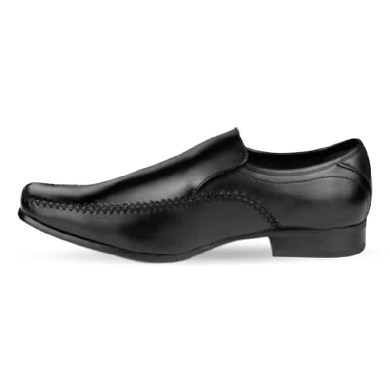 Mens Black Slip On Formal Shoe