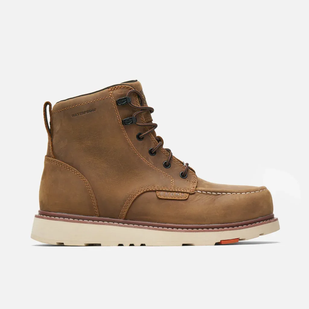 Men's Brunt The Marin (Soft Toe) 6" Waterproof Moc Toe Work Boot