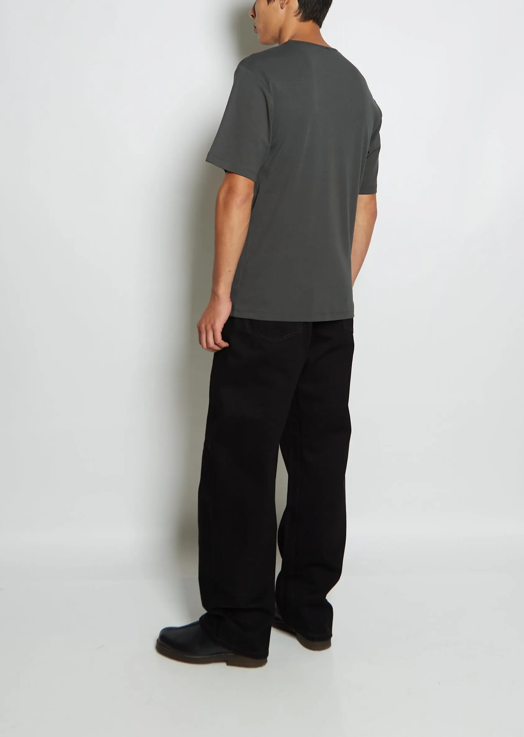 Men's Cotton T-Shirt — Dark Grey