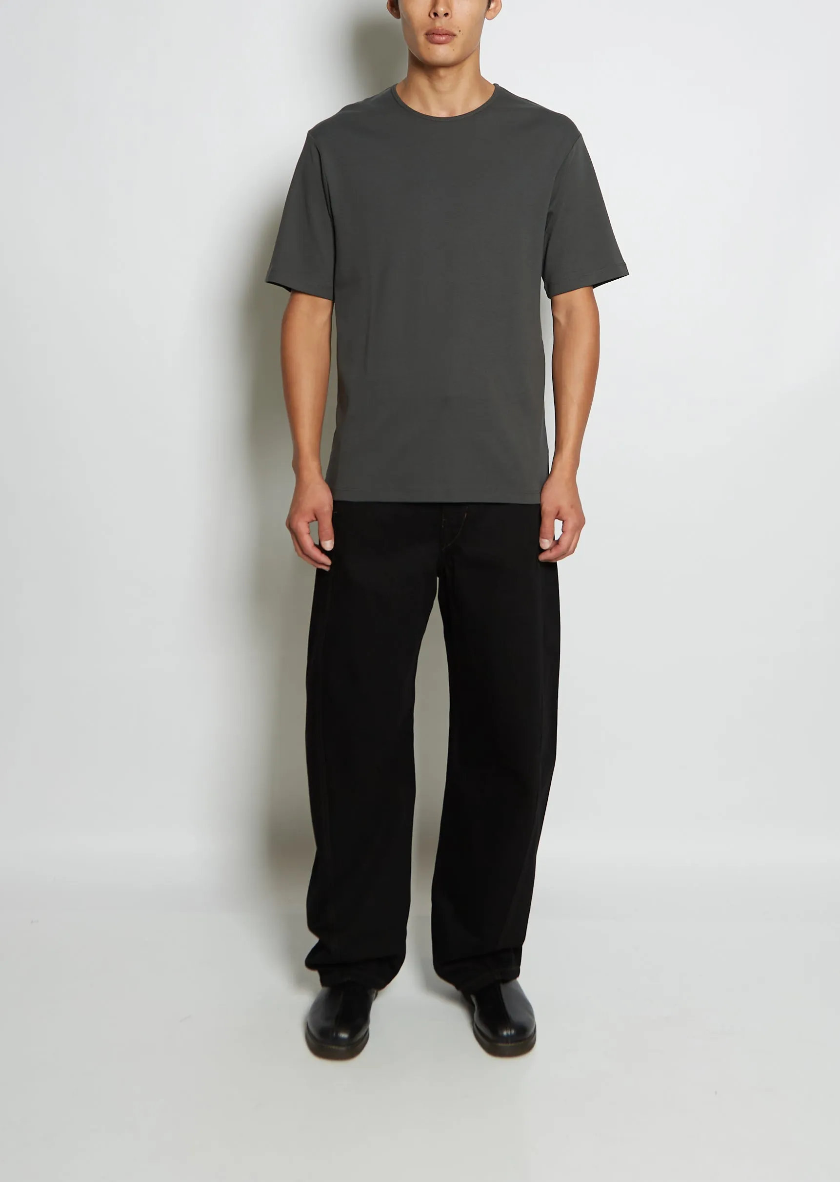 Men's Cotton T-Shirt — Dark Grey
