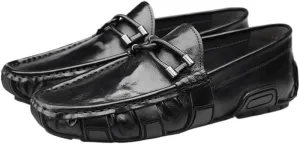 Mens Formal Business Office Derby Shoes Genuine Leather Hand Stitched Dress OxfordsDaily Non-Slip Soft Sole Casual Shoes