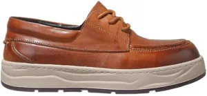 Men's Genuine Leather Hand Stitched Dress Oxfords Fashion Plain Toe Lace up Low Top for Business Dinners