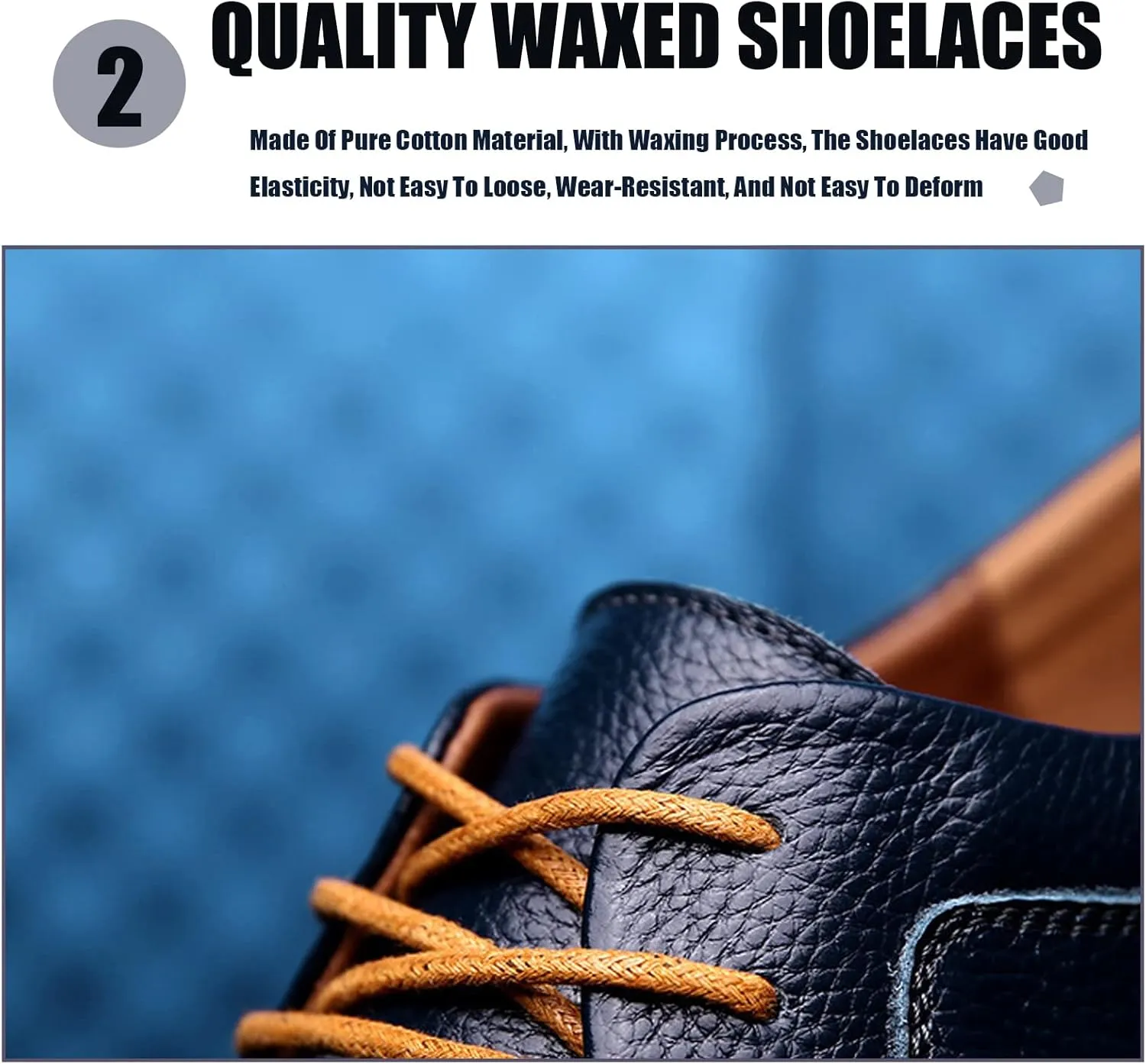 Mens Hand-stitched Leather Oxfords Business Dress Shoes,Classic Retro LowTop Casual Lace Up Lightweight Sneaker