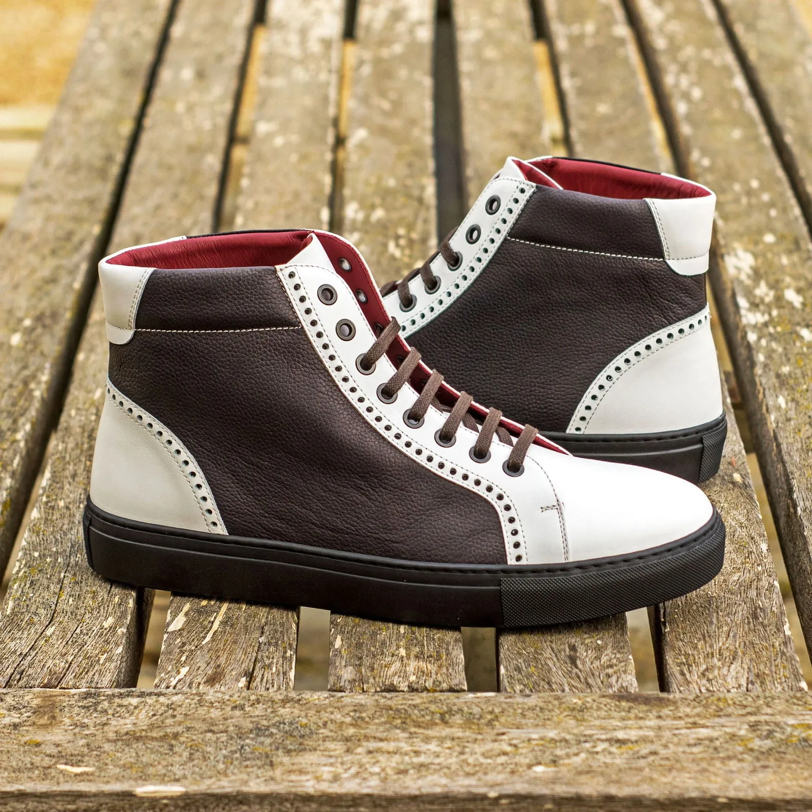 Men's High Kick Sneakers Wide Plus Size 4585